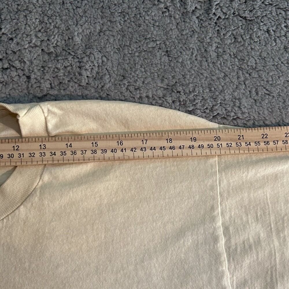 Vintage Fruit Of The Loom Myrtle Beach Mens Size XL Single Stitch Yellow - Picture 10 of 16